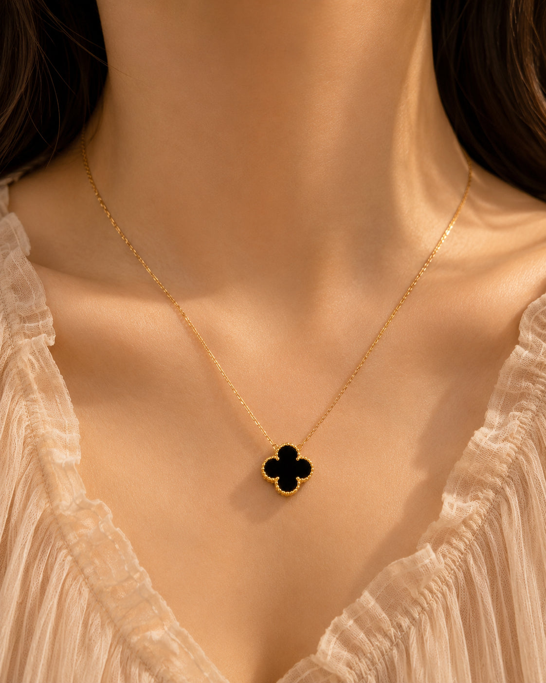 Clover necklace